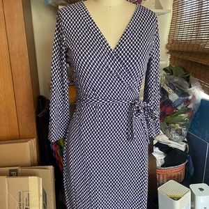 DVF wrap dress